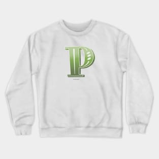 P initial Crewneck Sweatshirt